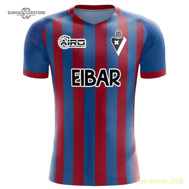 2025-2026 Eibar Home Concept Football Shirt-Vantage Point Soccer
