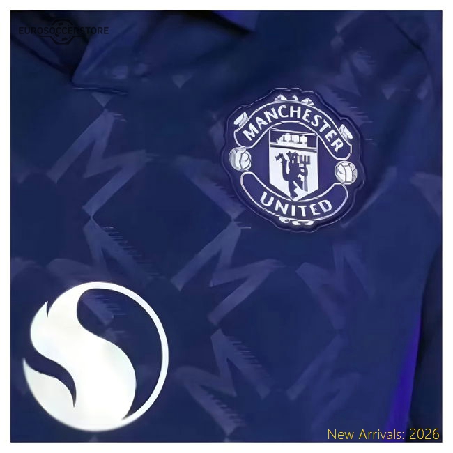 2024-2025 Man Utd Long Sleeve Away Shirt-Vantage Point Soccer