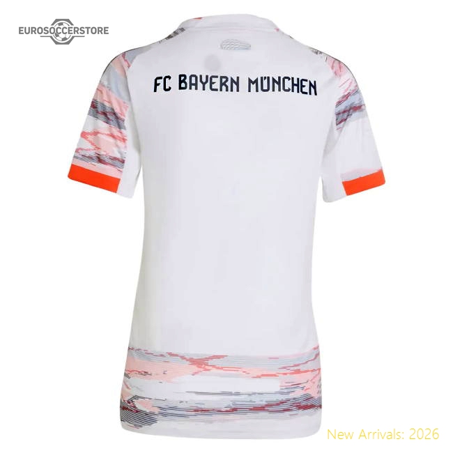 2025-2026 Bayern Munich Away Shirt (Womens)-Vantage Point Soccer
