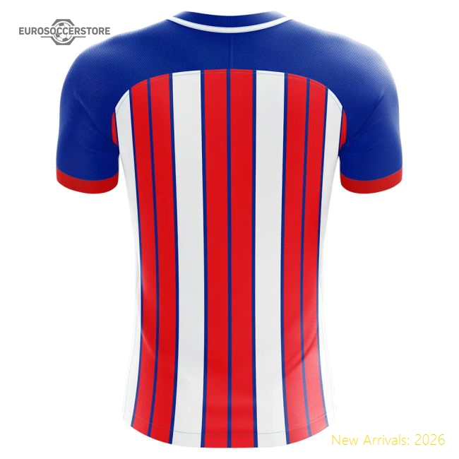 2018-2019 Atletico Madrid Fans Culture Home Concept Shirt - Womens-Vantage Point Soccer