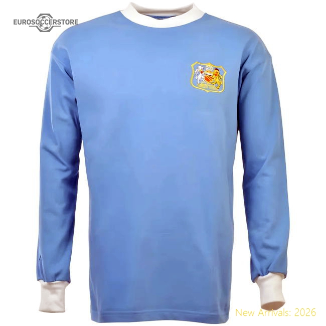 Manchester City 1960s Retro Shirt-Vantage Point Soccer