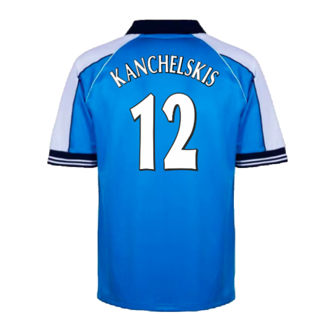 Manchester City 2000 Home Retro Shirt (Kanchelskis 12)-Vantage Point Soccer