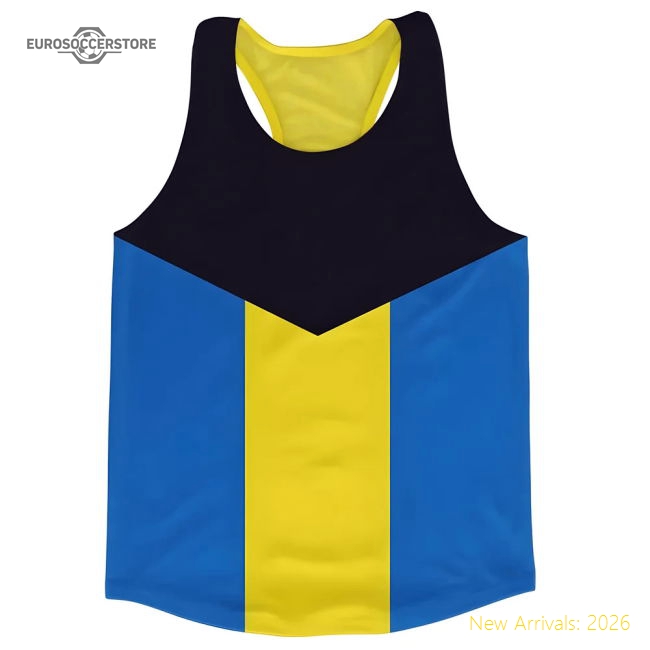 Bahamas Flag Running Vest-Vantage Point Soccer
