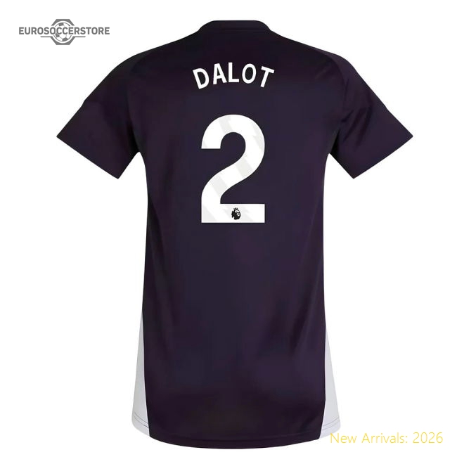 2025-2026 Man Utd Training Jersey (Aurora Plum) - Womens (Dalot 2)-Vantage Point Soccer