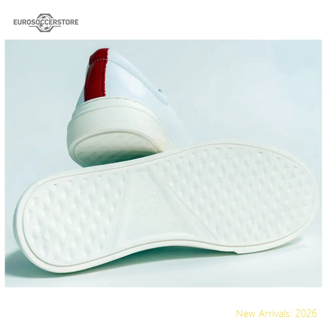 The Cannon Sneaker (White)-Vantage Point Soccer