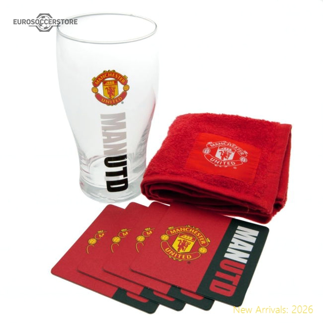 Manchester United FC Wordmark Mini Bar Set-Vantage Point Soccer