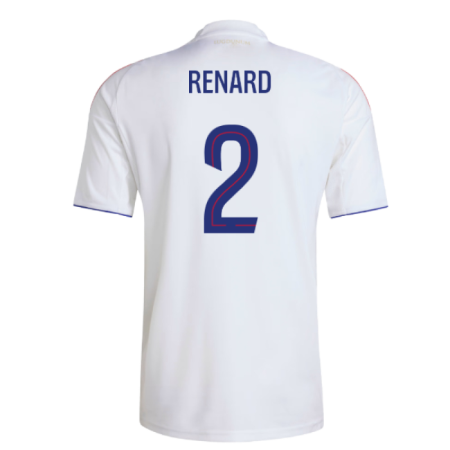 2025-2026 Olympique Lyon Home Shirt (Renard 2)-Vantage Point Soccer