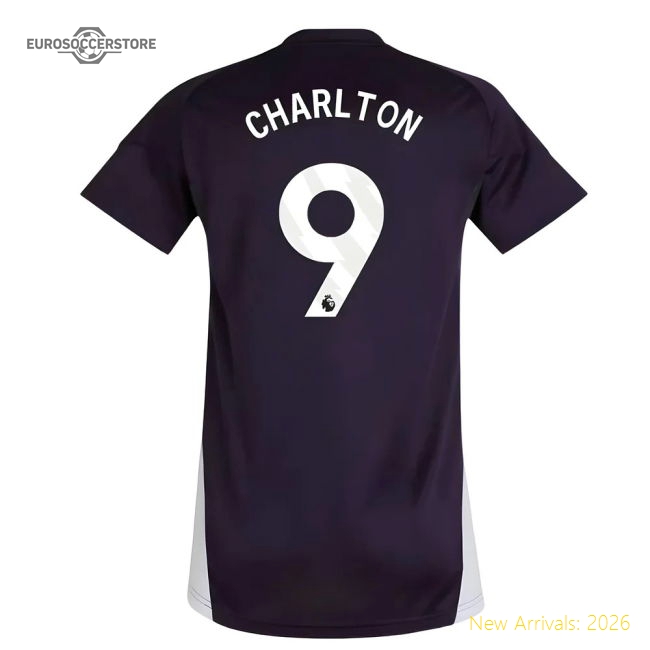 2025-2026 Man Utd Training Jersey (Aurora Plum) - Womens (Charlton 9)-Vantage Point Soccer