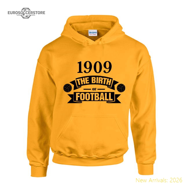 Borussia Dortmund Birth Of Football Hoody (yellow)-Vantage Point Soccer