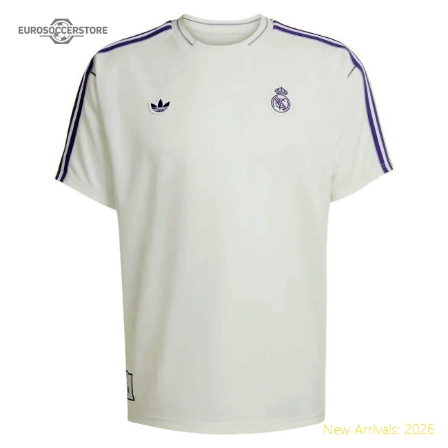 Real Madrid Terrace Icons Shirt (White) (Rodrygo 11)-Vantage Point Soccer