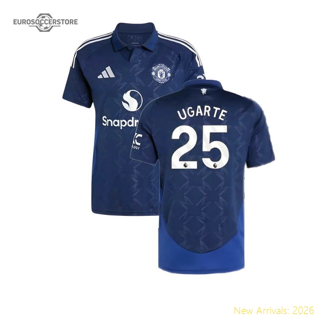 2024-2025 Man Utd Away Shirt (Ugarte 25)-Vantage Point Soccer