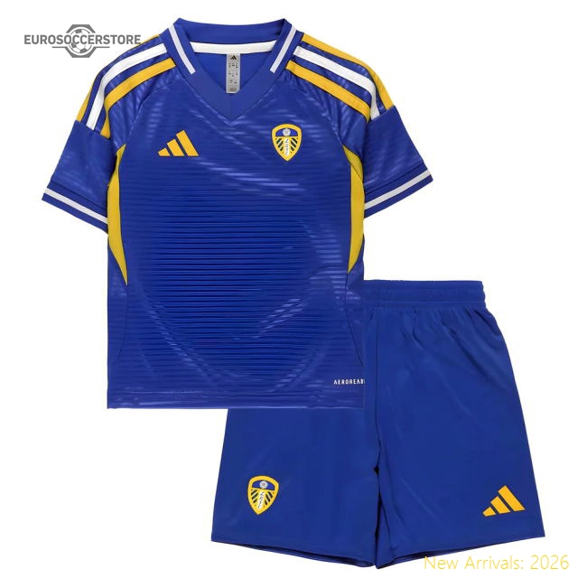 2025-2026 Leeds Away Baby Kit-Vantage Point Soccer
