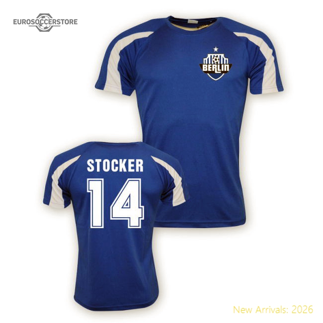 Valentin Stocker Hertha Berlin Sports Training Jersey (blue)-Vantage Point Soccer