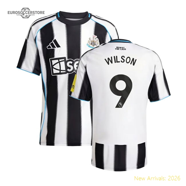 2025-2026 Newcastle Home Shirt (Wilson 9)-Vantage Point Soccer