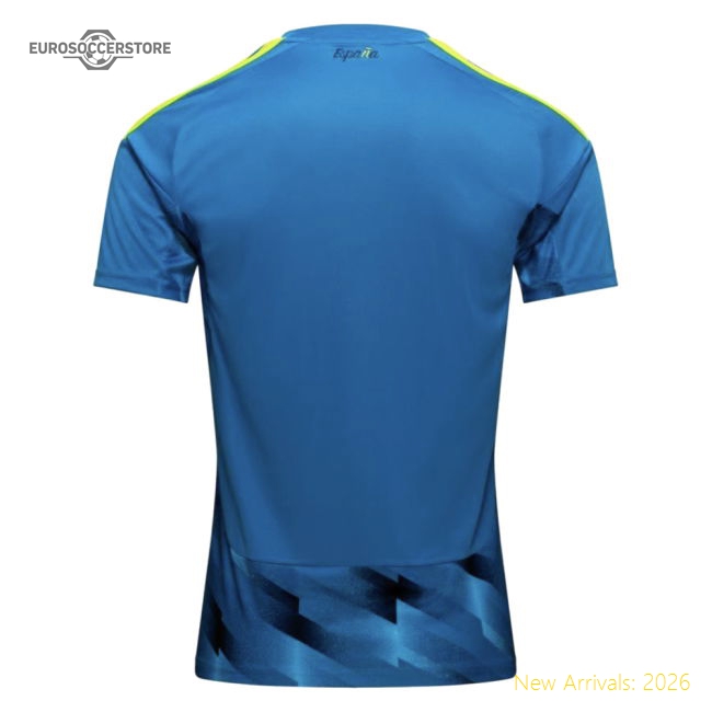 2026-2027 Spain Home Goalkeeper Shirt (Aqua)-Vantage Point Soccer