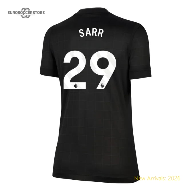 2025-2026 Tottenham Away Shirt (Womens) (Sarr 29)-Vantage Point Soccer