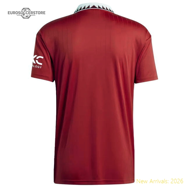2022-2023 Man Utd Home Shirt-Vantage Point Soccer