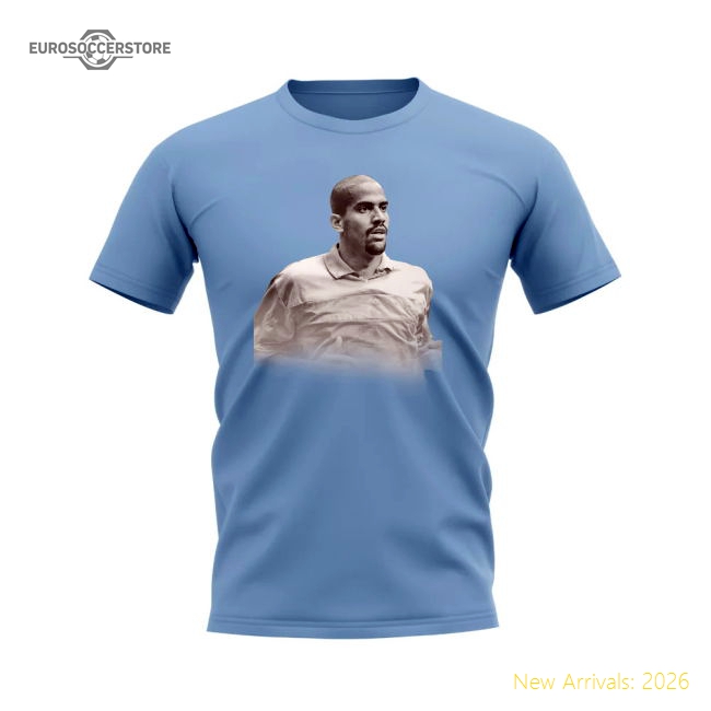Juan Veron Argentina Legend T-Shirt (Sky)-Vantage Point Soccer