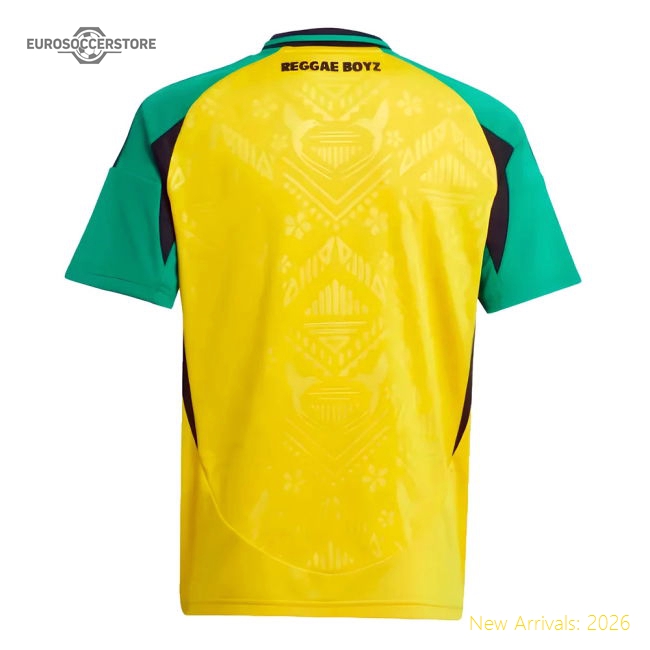 2024-2025 Jamaica Home Shirt (Kids)-Vantage Point Soccer