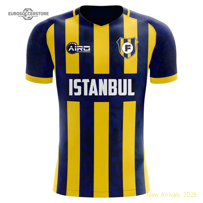 2025-2026 Fenerbahce Home Concept Football Shirt - Womens-Vantage Point Soccer