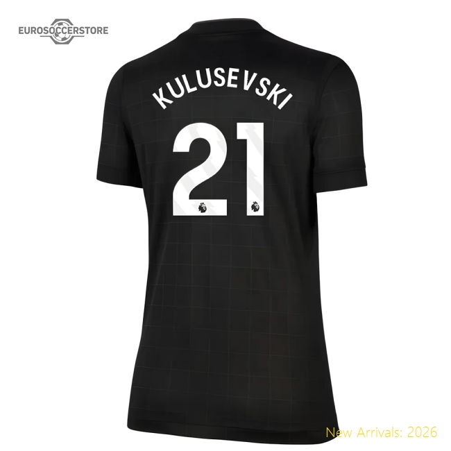 2025-2026 Tottenham Away Shirt (Womens) (Kulusevski 21)-Vantage Point Soccer