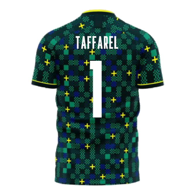 Brazil 2025-2026 Third Concept Football Kit (Libero) (TAFFAREL 1)-Vantage Point Soccer