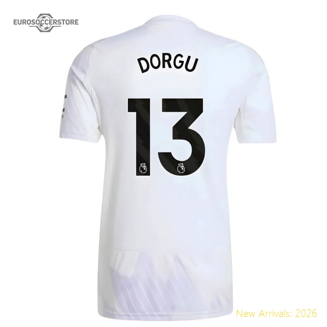 2025-2026 Man Utd Away Shirt (Dorgu 13)-Vantage Point Soccer