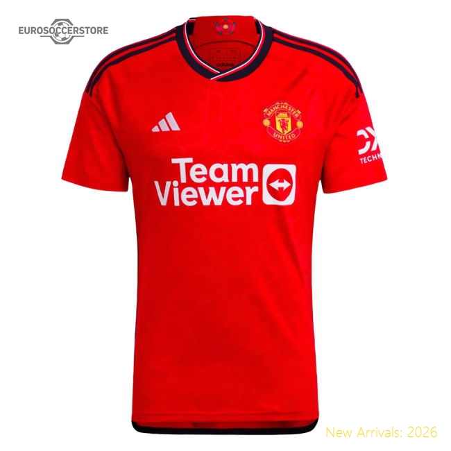 2023-2024 Man Utd Home Shirt (Shaw 23)-Vantage Point Soccer
