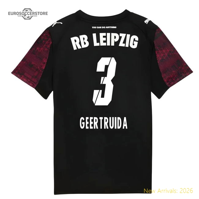 2025-2026 Red Bull Leipzig Third Shirt (Kids) (Geertruida 3)-Vantage Point Soccer