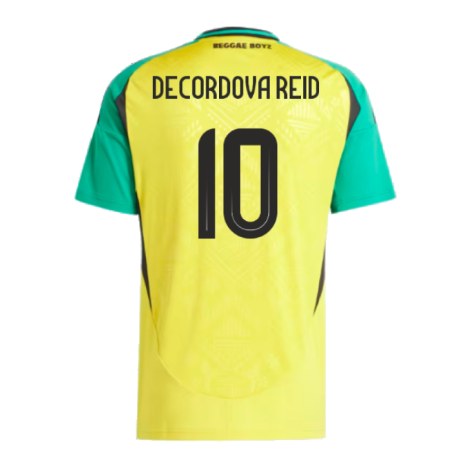 2024-2025 Jamaica Home Shirt (Decordova Reid 10)-Vantage Point Soccer