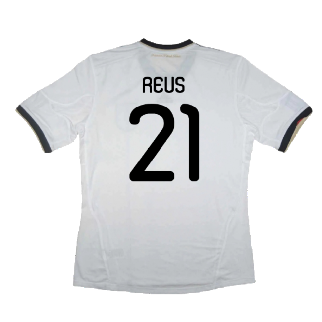 Germany 2010-11 Home Shirt ((Good) S) (REUS 21)-Vantage Point Soccer
