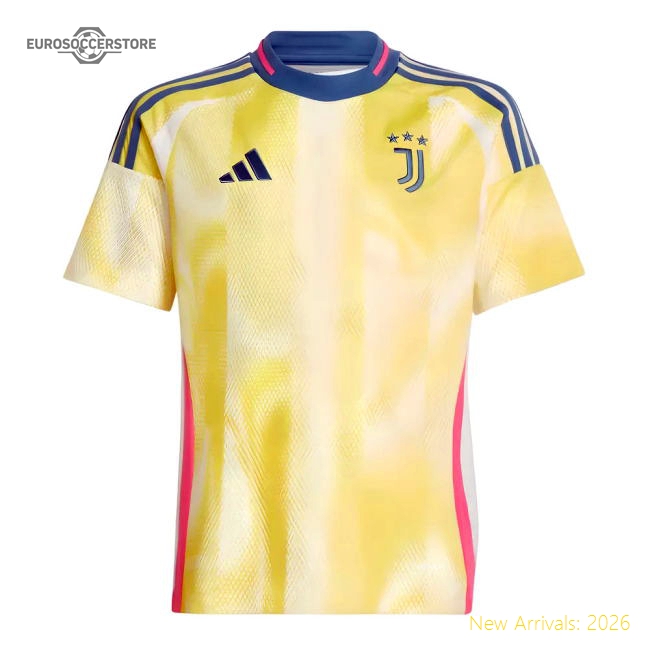 2024-2025 Juventus Away Shirt (Kids)-Vantage Point Soccer