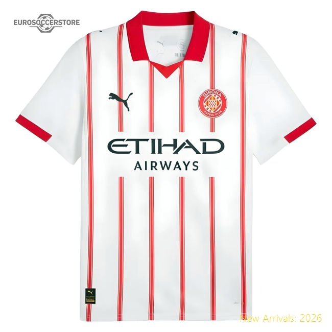 2025-2026 Girona Home Shirt (Arnau 4)-Vantage Point Soccer