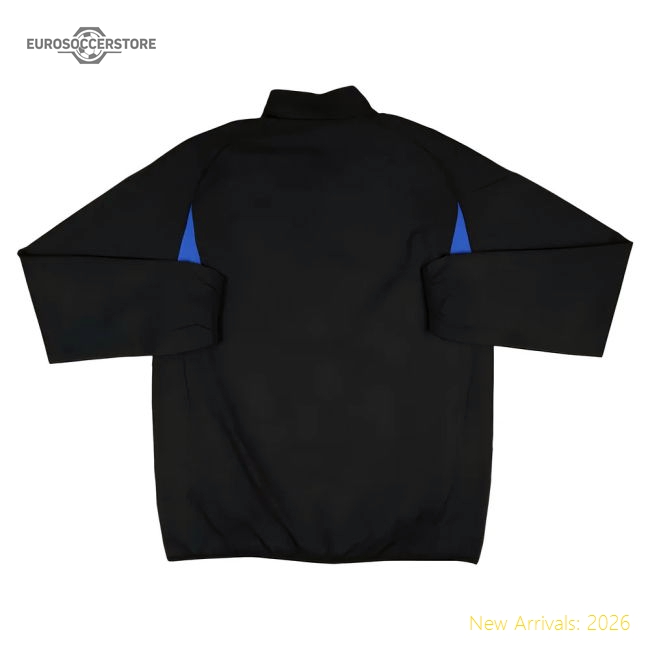 2025-2026 Man Utd EU Presentation Jacket (Black)-Vantage Point Soccer