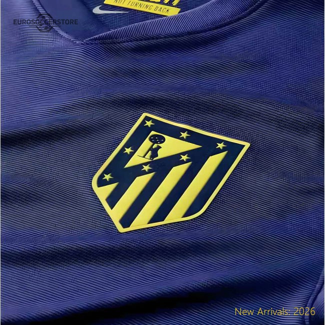2025-2026 Atletico Madrid Away Shirt-Vantage Point Soccer
