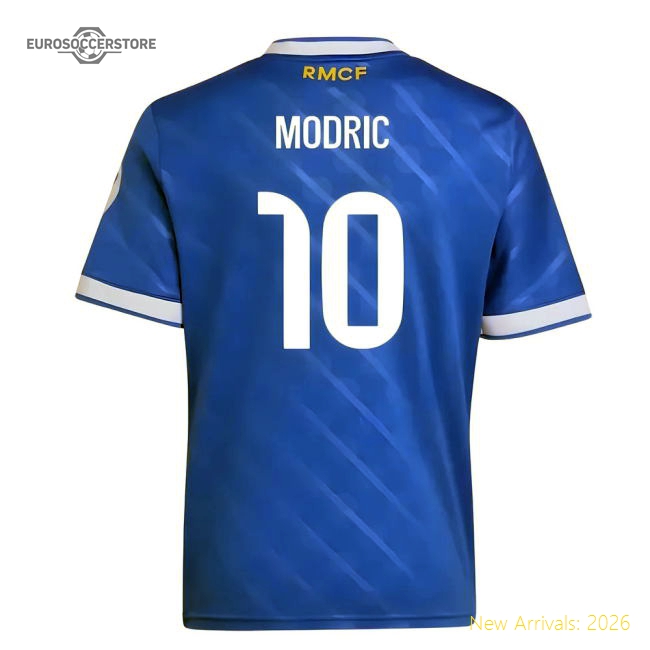 2025-2026 Real Madrid Third Shirt (Kids) (Modric 10)-Vantage Point Soccer