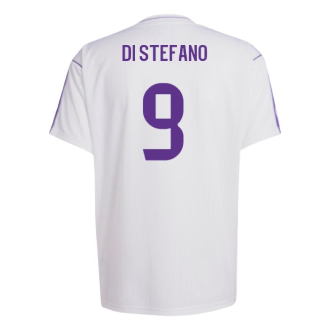 Real Madrid Terrace Icons Shirt (White) (Di Stefano 9)-Vantage Point Soccer