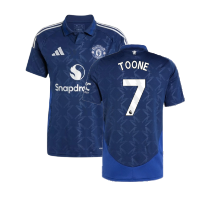 2024-2025 Man Utd Away Shirt (Toone 7)-Vantage Point Soccer