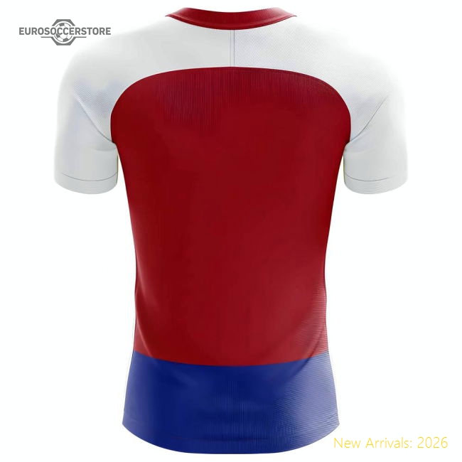 2025-2026 Slovakia Home Concept Football Shirt-Vantage Point Soccer