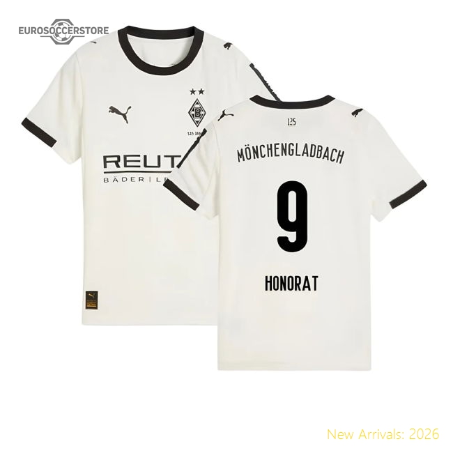2025-2026 Borussia MGB Home Shirt (Kids) (Honorat 9)-Vantage Point Soccer