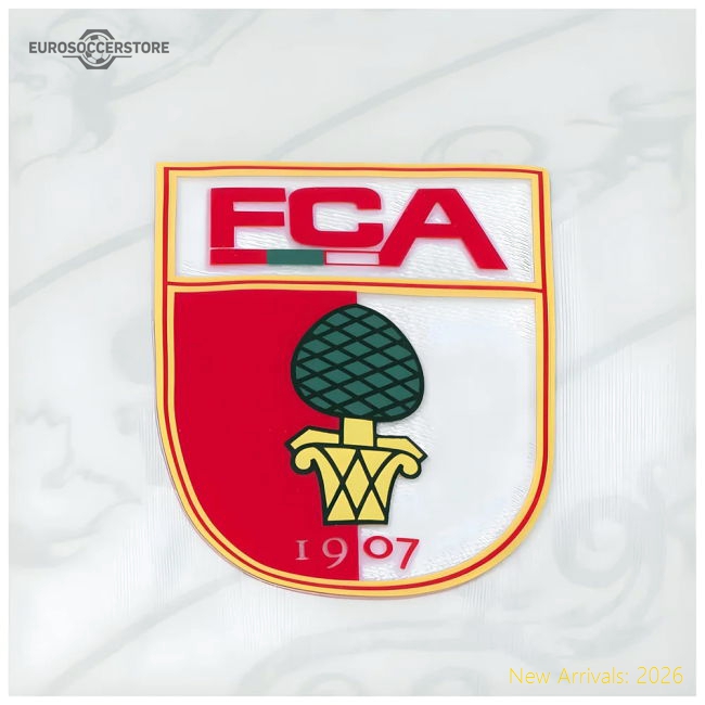 2024-2025 FC Augsburg Home Shirt-Vantage Point Soccer
