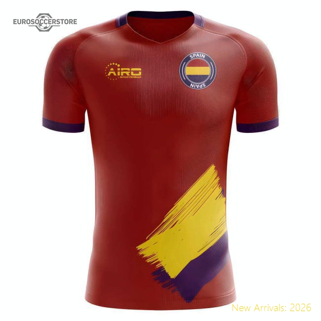 2025-2026 Spanish Republic Home Concept Football Shirt-Vantage Point Soccer