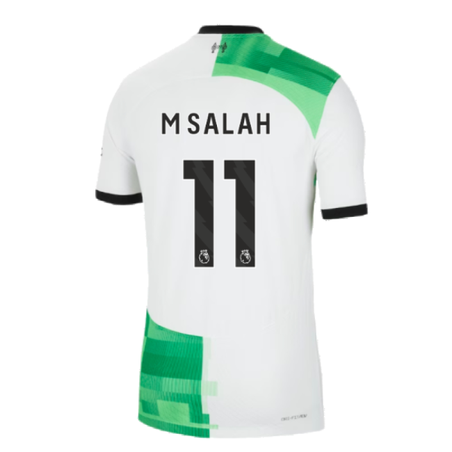 2023-2024 Liverpool Away Authentic Shirt (M Salah 11)-Vantage Point Soccer