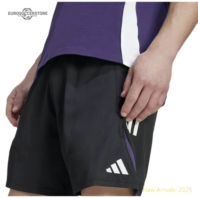2025-2026 Man Utd Downtime Shorts (Black)-Vantage Point Soccer