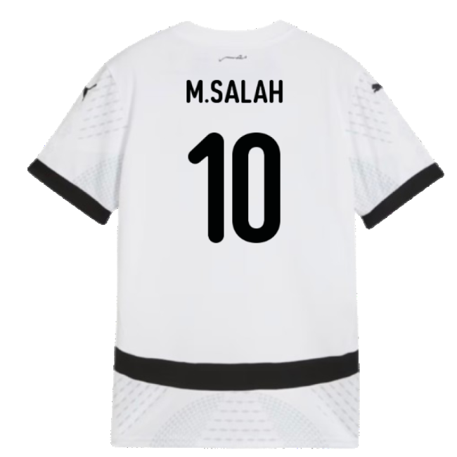 2024-2025 Egypt Away Shirt (Kids) (M.Salah 10)-Vantage Point Soccer