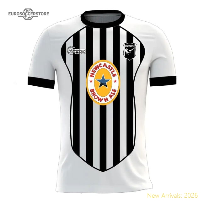 Newcastle 2025-2026 Home Concept Football Kit (Airo)-Vantage Point Soccer