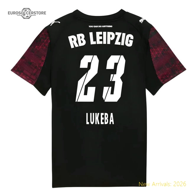 2025-2026 Red Bull Leipzig Third Shirt (Kids) (Lukeba 23)-Vantage Point Soccer