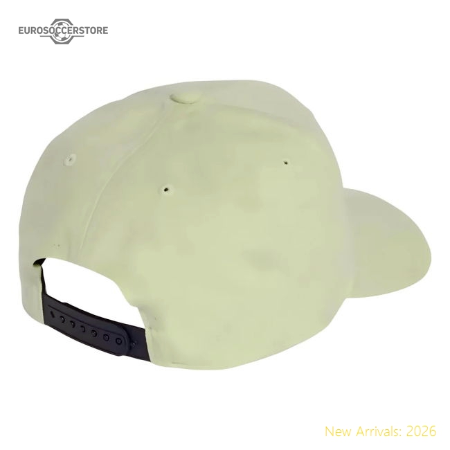 2025-2026 Real Madrid Snapback Cap (Almost Lime)-Vantage Point Soccer