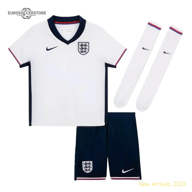 2024-2025 England Home Mini Kit (Walker 2)-Vantage Point Soccer