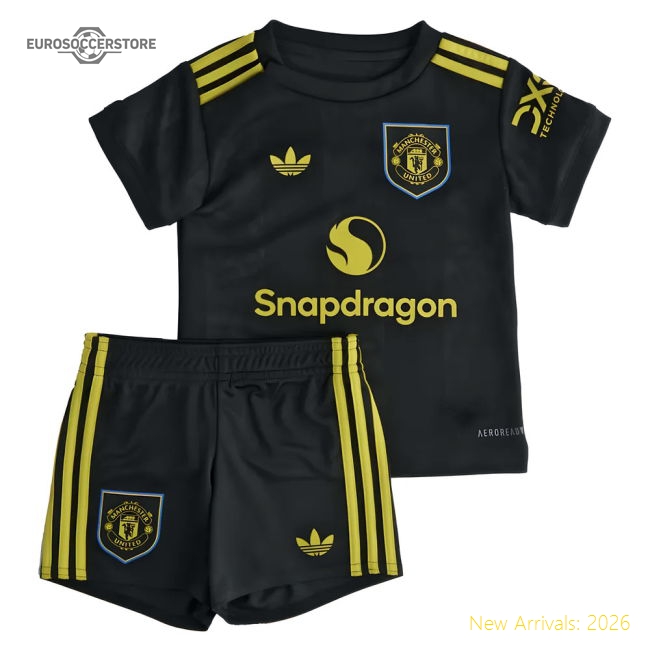 2025-2026 Manchester United Third Baby Kit-Vantage Point Soccer